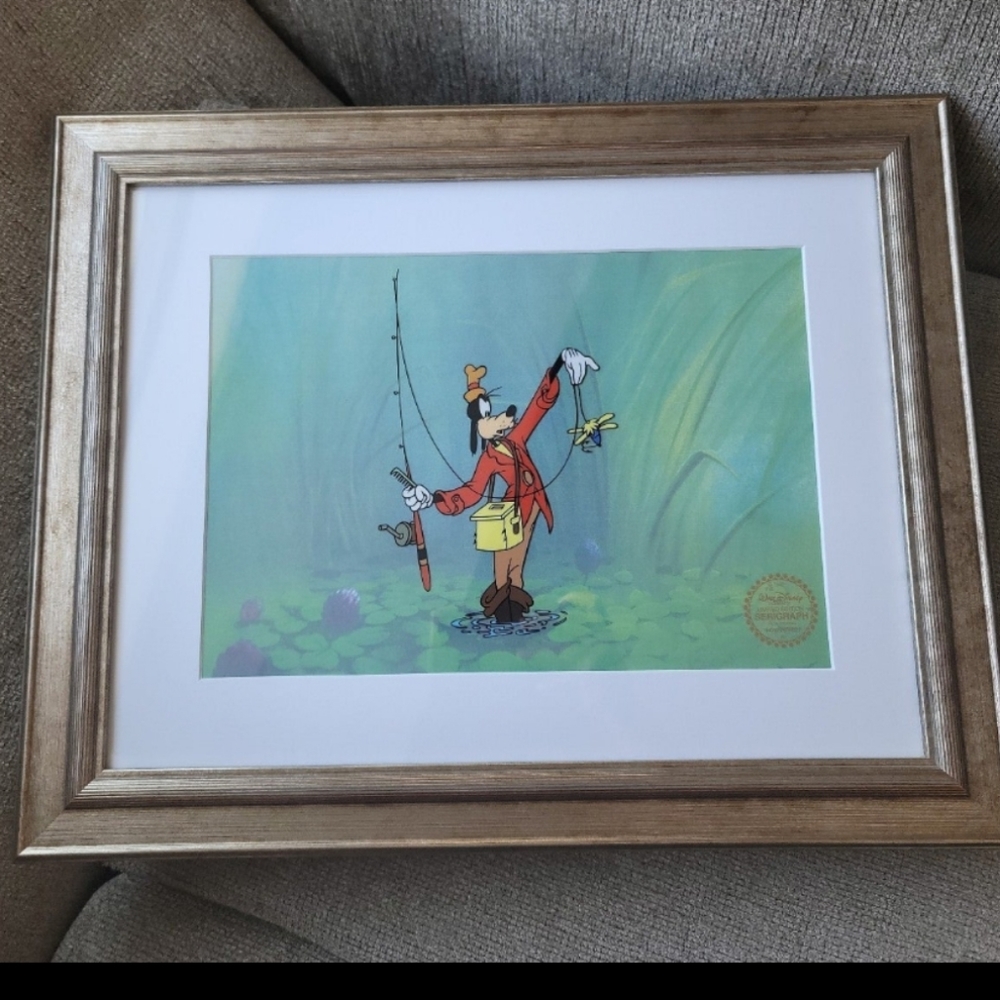 HOW TO Fish Disney Limited Edition Serigraph